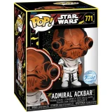 Фигурка Funko POP! Bobble Star Wars Admiral Ackbar (Retro) (85342)