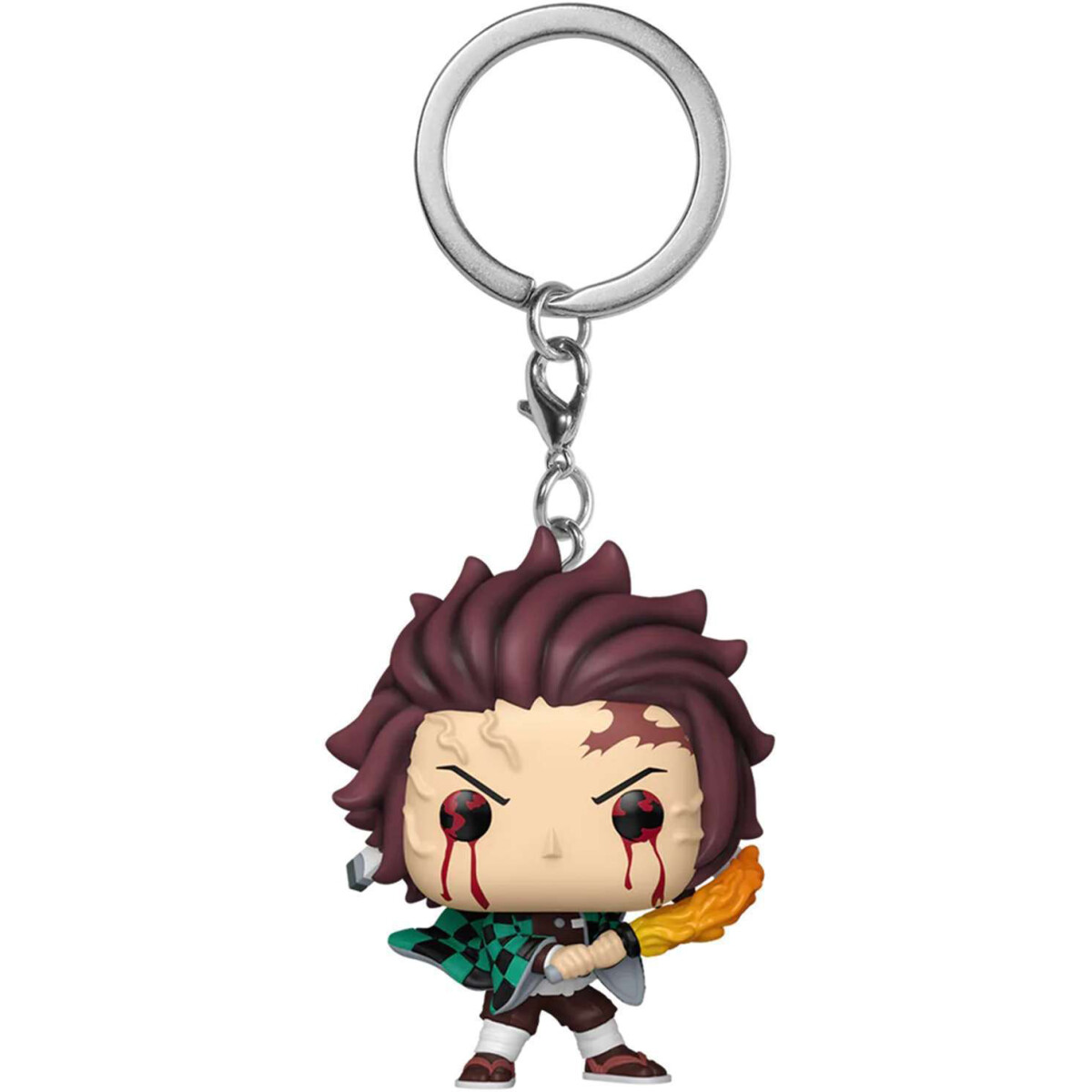 Брелок Funko Pocket POP! Demon Slayer Tanjiro Kamado (Sun Breathing) - 85334