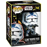 Фигурка Funko POP! Bobble Star Wars Clone Wars Clone Trooper Fives (Retro) (83813)
