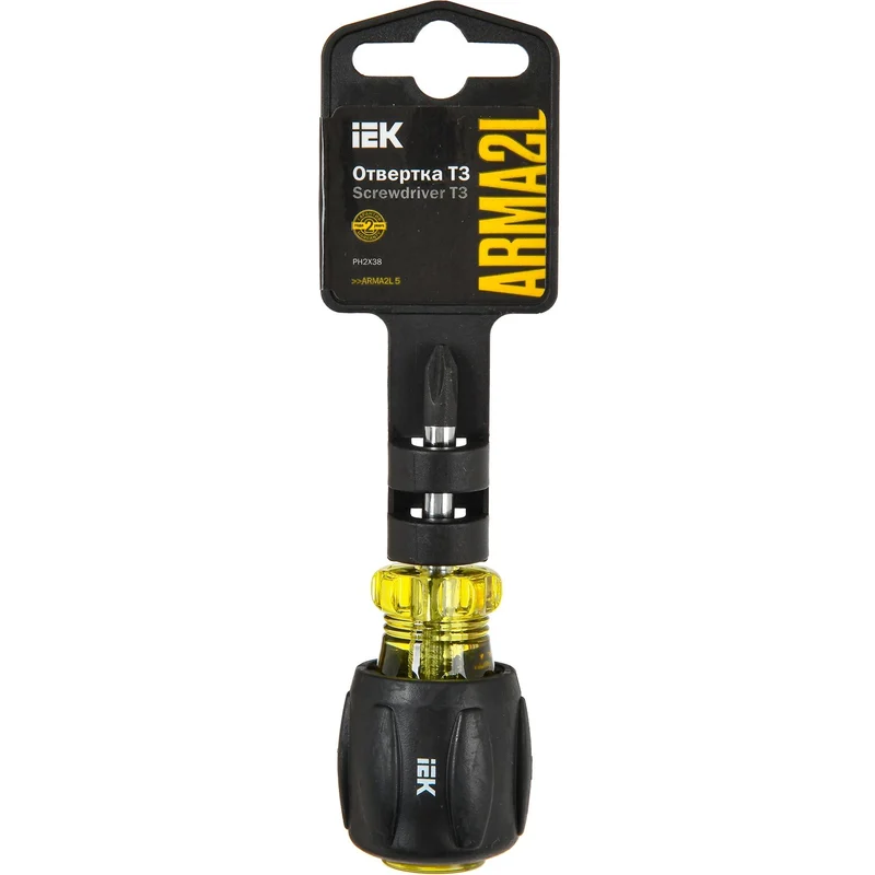 Отвёртка EKF Arma2l A2L5-SC10-T2-PH-20-038 - фото 2