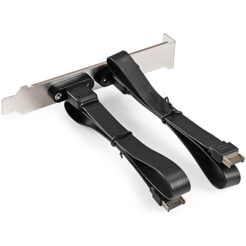 Задняя панель портов ExeGate BrctUSB32E-2C - EX298297RUS - фото 2