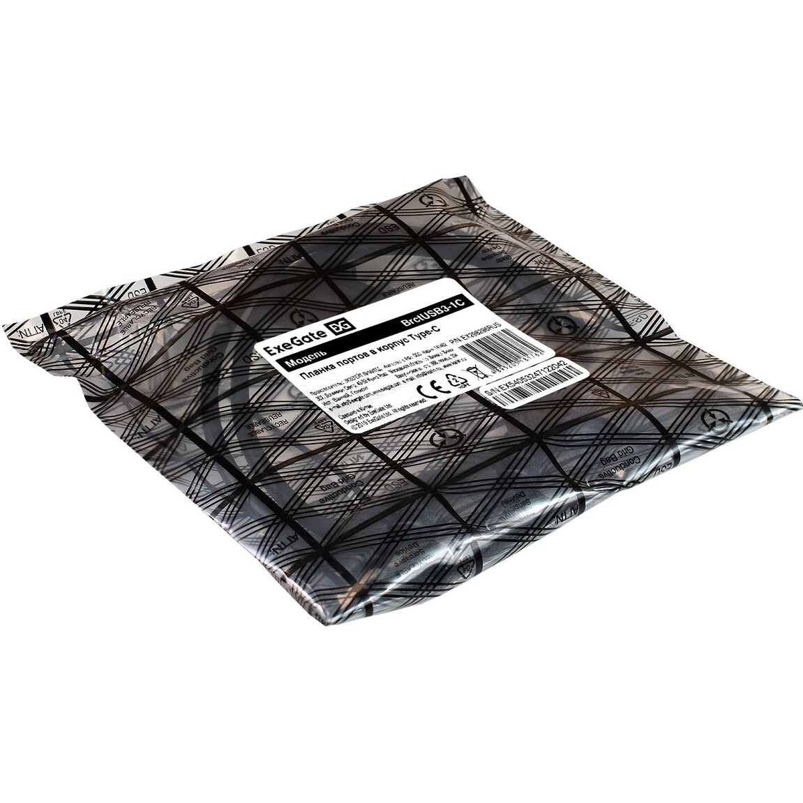 Задняя панель портов ExeGate BrctUSB3-1C - EX298296RUS - фото 4