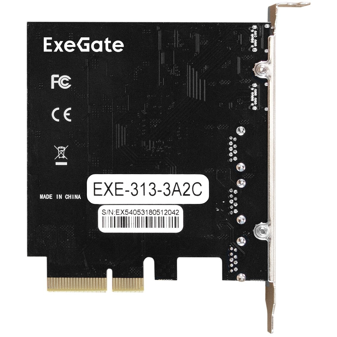Плата расширения портов ExeGate EXE-313-3A2C - EX298301RUS - фото 4