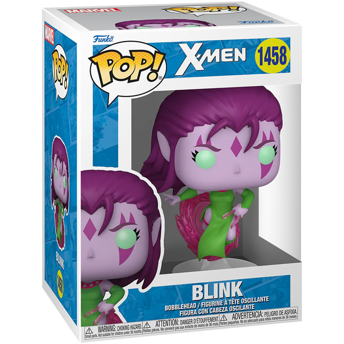 Фигурка Funko POP! Bobble Marvel X-Men S3 Blink - 84116 - фото 2