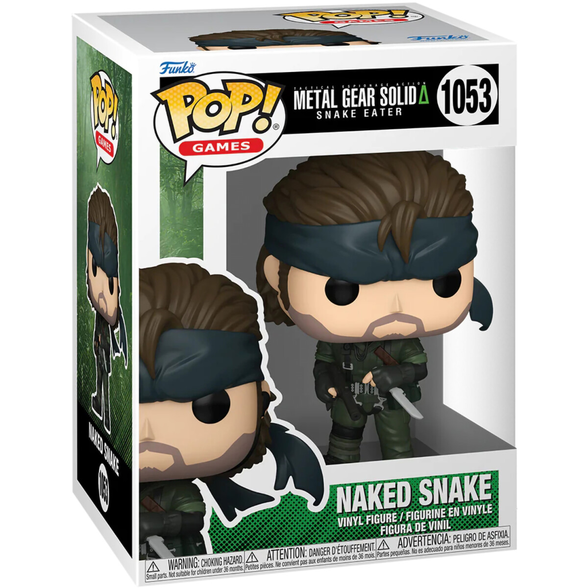 Фигурка Funko POP! Games Metal Gear Solid 3 Naked Snake - 84926 - фото 2