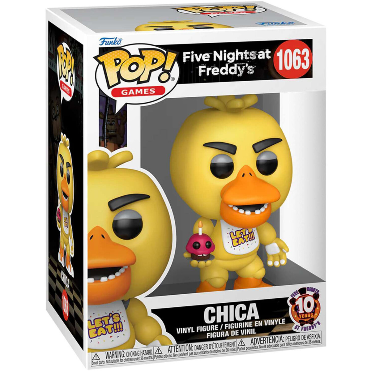 Фигурка Funko POP! Games FNAF 10th Chica - 87114 - фото 2