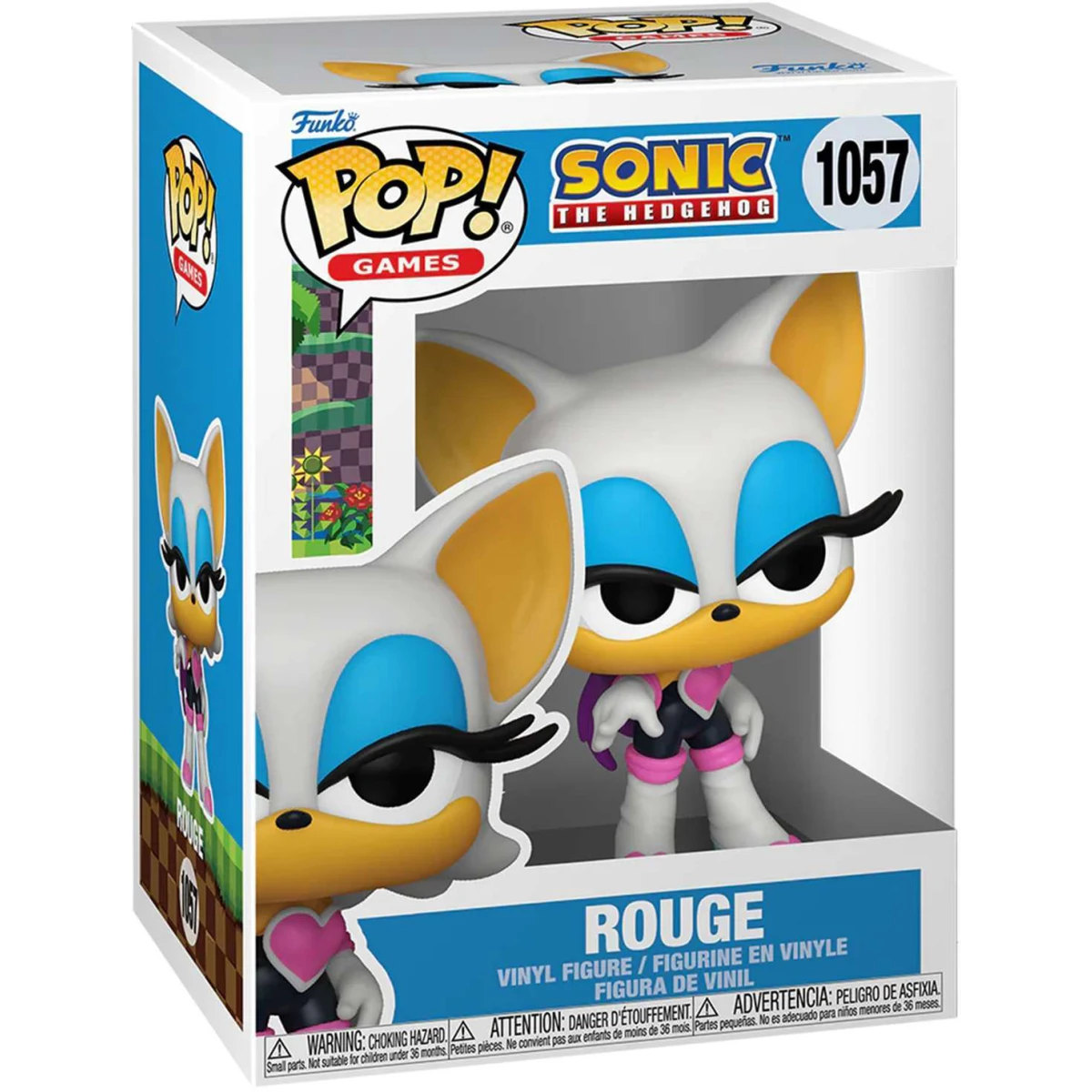 Фигурка Funko POP! Games Sonic the Hedgehog Rouge - 83852 - фото 2