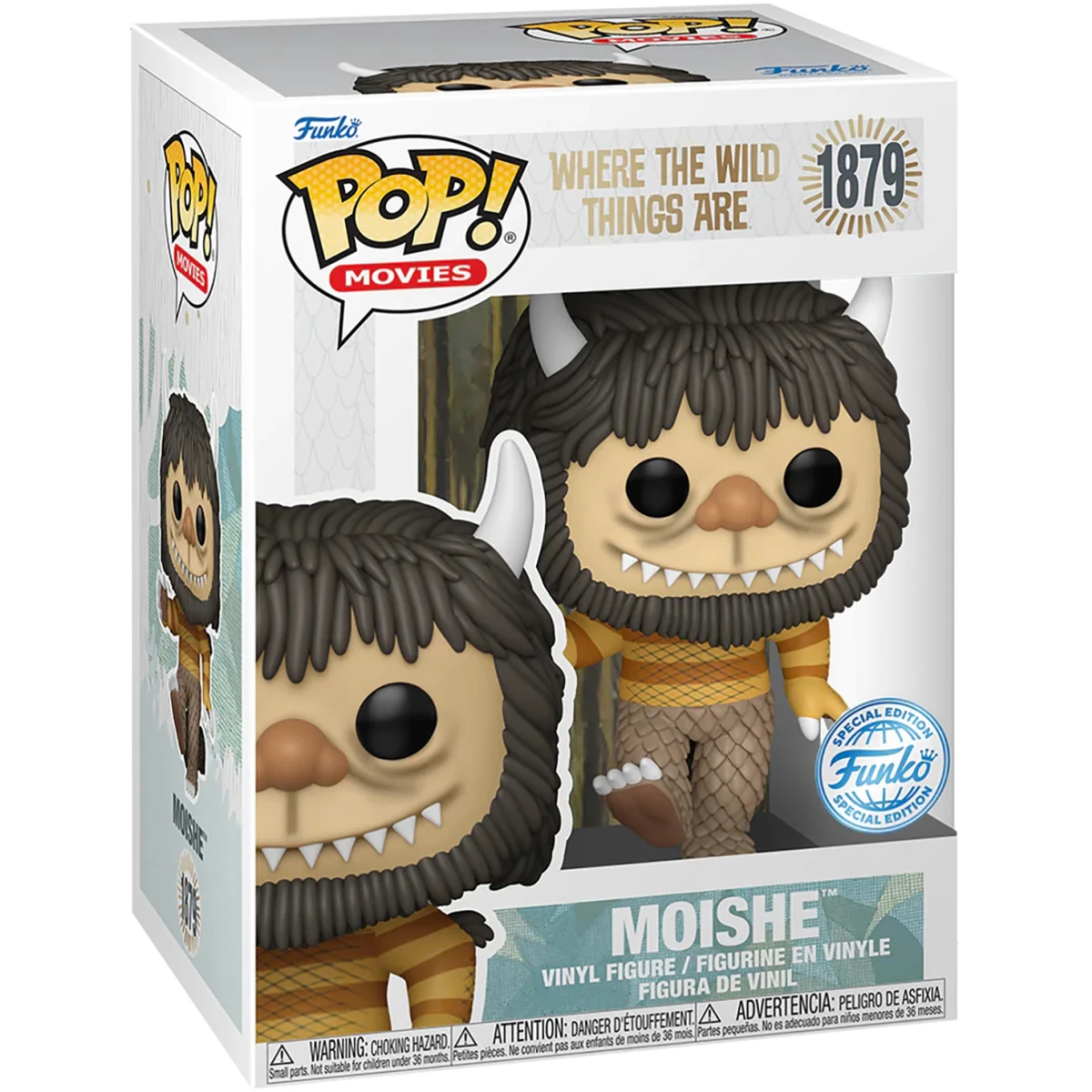 Фигурка Funko POP! Movies Where the Wild Things Are Moishe - 85450 - фото 2