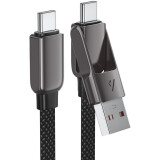 Кабель USB Type-C - USB/USB Type-C, 1.2м, ACEFAST AF-C13-04-BK