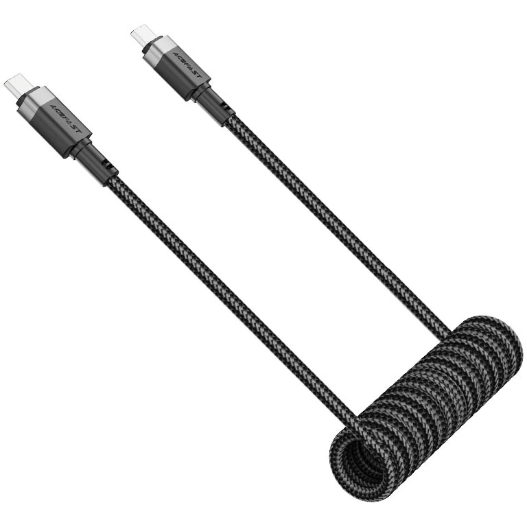 Кабель USB Type-C - USB Type-C, 1.2м, ACEFAST AF-C14-03-BK - фото 2