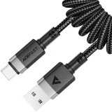 Кабель USB - USB Type-C, 1.2м, ACEFAST AF-C14-04-BK