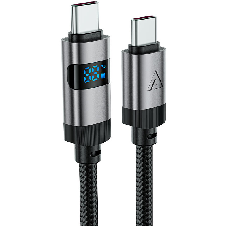 Кабель USB Type-C - USB Type-C, 1.2м, ACEFAST AF-C15-03-BK - фото 2