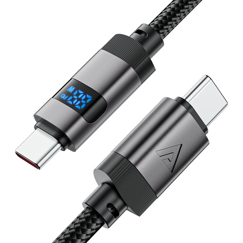 Кабель USB Type-C - USB Type-C, 1.2м, ACEFAST AF-C15-03-BK - фото 3