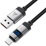 Кабель USB - USB Type-C, 1.2м, ACEFAST AF-C15-04-BK