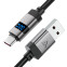 Кабель USB - USB Type-C, 1.2м, ACEFAST AF-C15-04-BK - фото 2