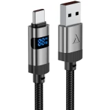 Кабель USB - USB Type-C, 1.2м, ACEFAST AF-C15-04-BK