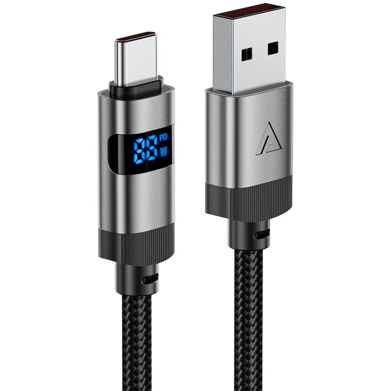 Кабель USB - USB Type-C, 1.2м, ACEFAST AF-C15-04-BK - фото 3