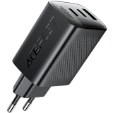 Сетевое зарядное устройство ACEFAST A108 Black (AF-A108-BK)