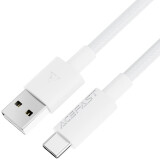 Кабель USB - USB Type-C, 1.2м, ACEFAST AF-C18-04-WH