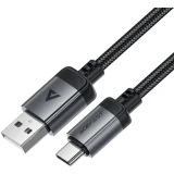 Кабель USB - USB Type-C, 1.2м, ACEFAST AF-C20-04-BK