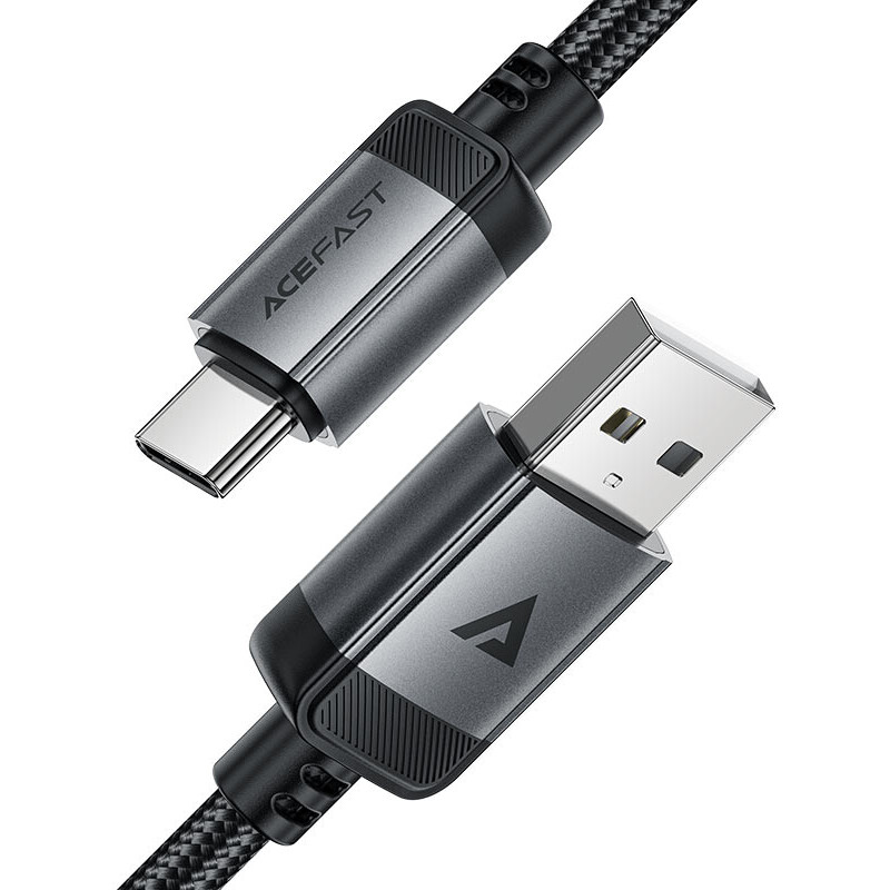 Кабель USB - USB Type-C, 1.2м, ACEFAST AF-C20-04-BK - фото 3