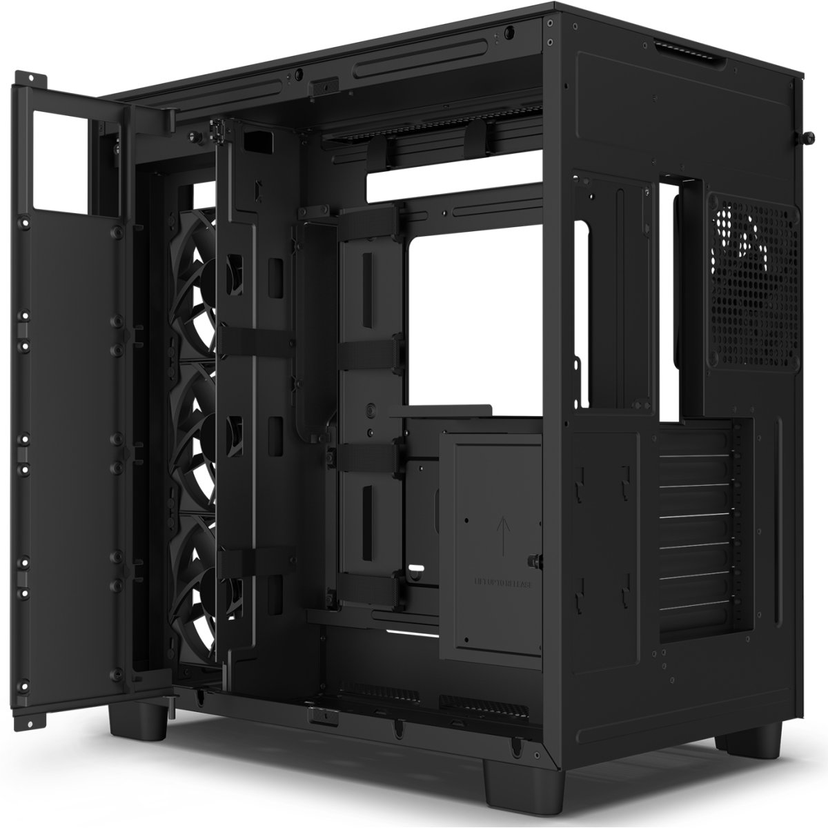 Корпус NZXT H9 Flow Black - CM-H91FB-01 - фото 5