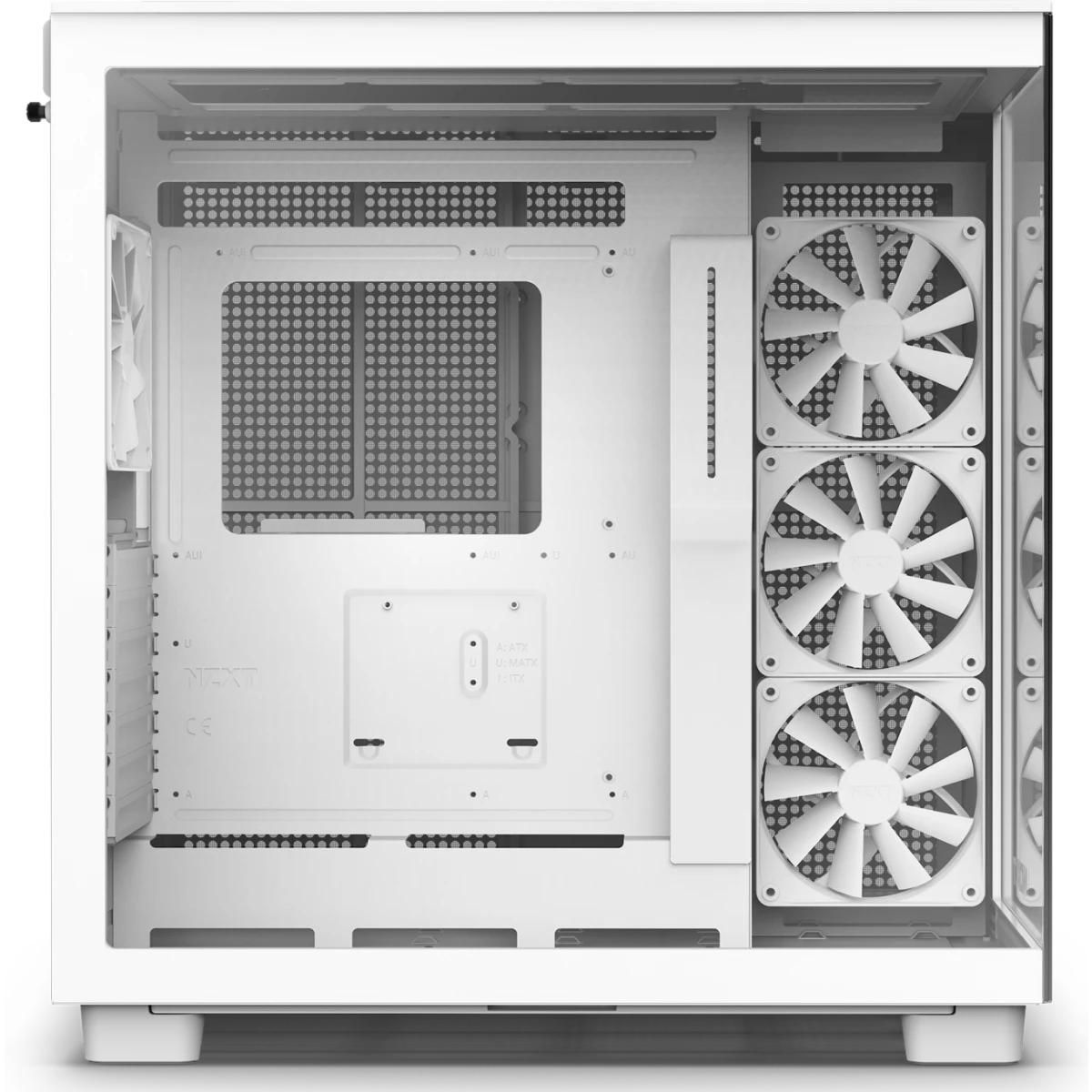 Корпус NZXT H9 Flow White - CM-H91FW-01 - фото 4