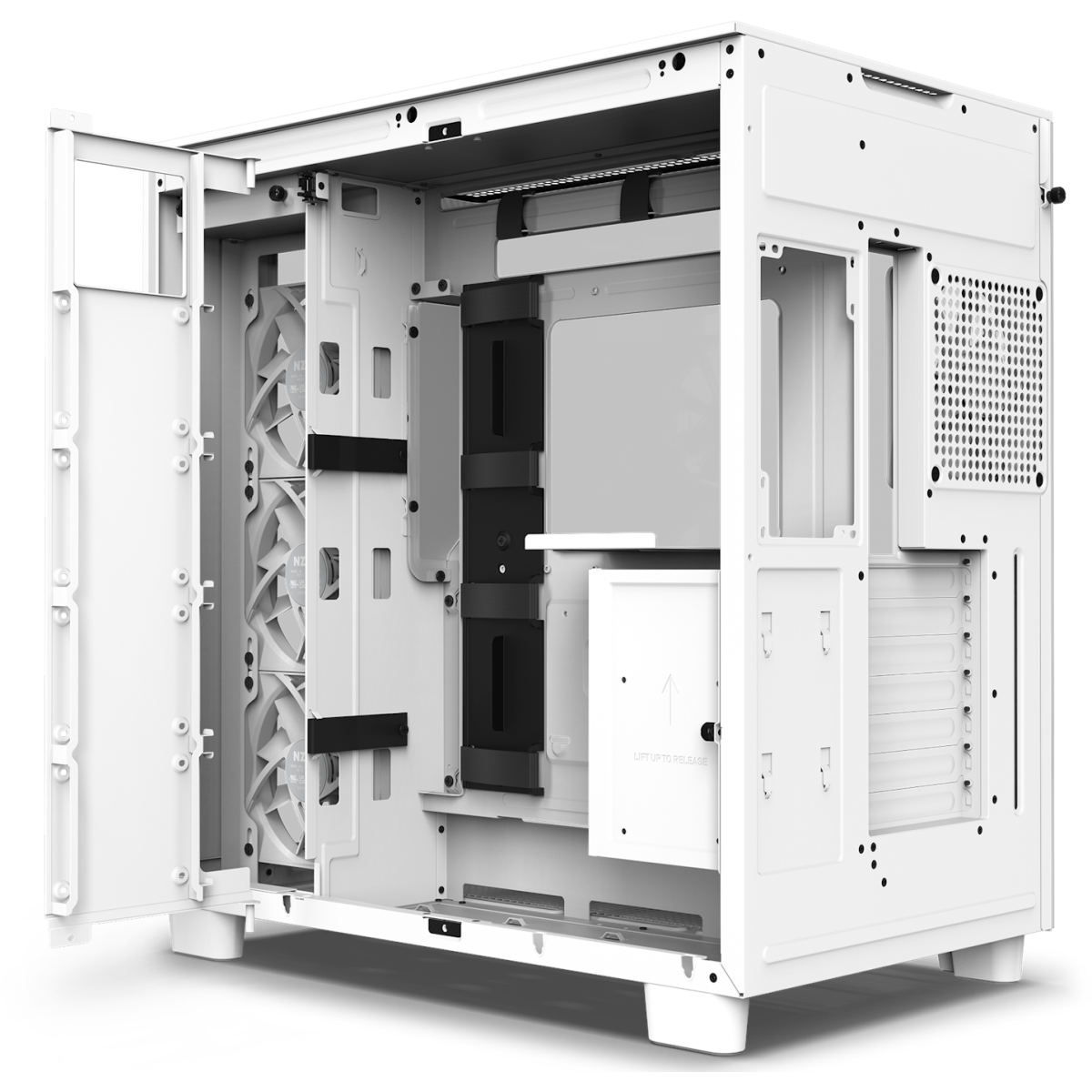 Корпус NZXT H9 Flow White - CM-H91FW-01 - фото 5