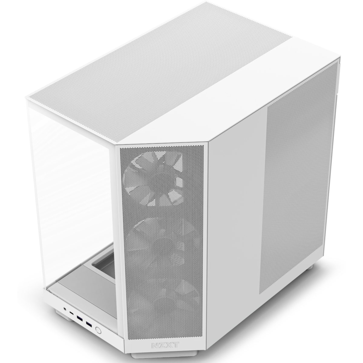 Корпус NZXT H6 Flow RGB White - CC-H61FW-R1 - фото 3