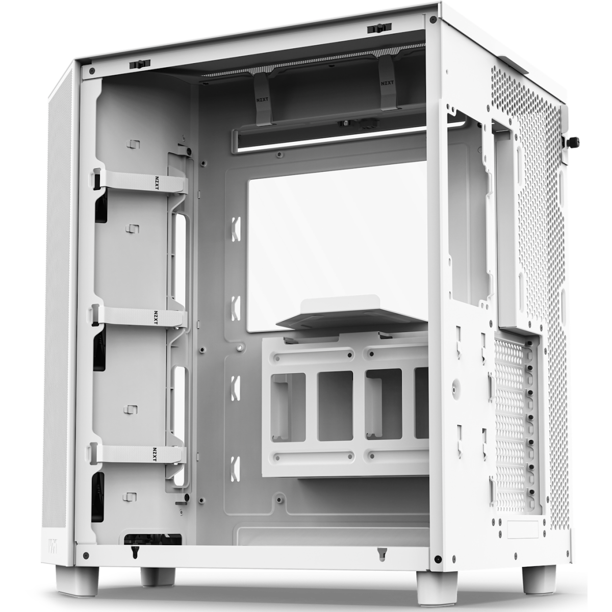 Корпус NZXT H6 Flow RGB White - CC-H61FW-R1 - фото 5