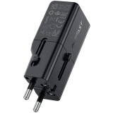 Сетевое зарядное устройство ACEFAST Z7 Black (AF-Z7-BK)