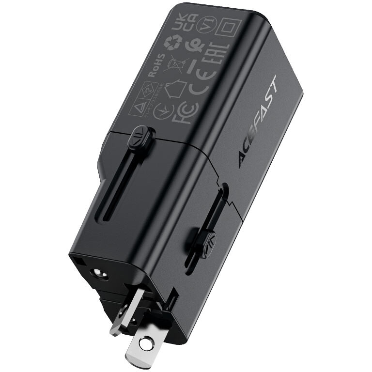 Сетевое зарядное устройство ACEFAST Z7 Black - AF-Z7-BK - фото 2