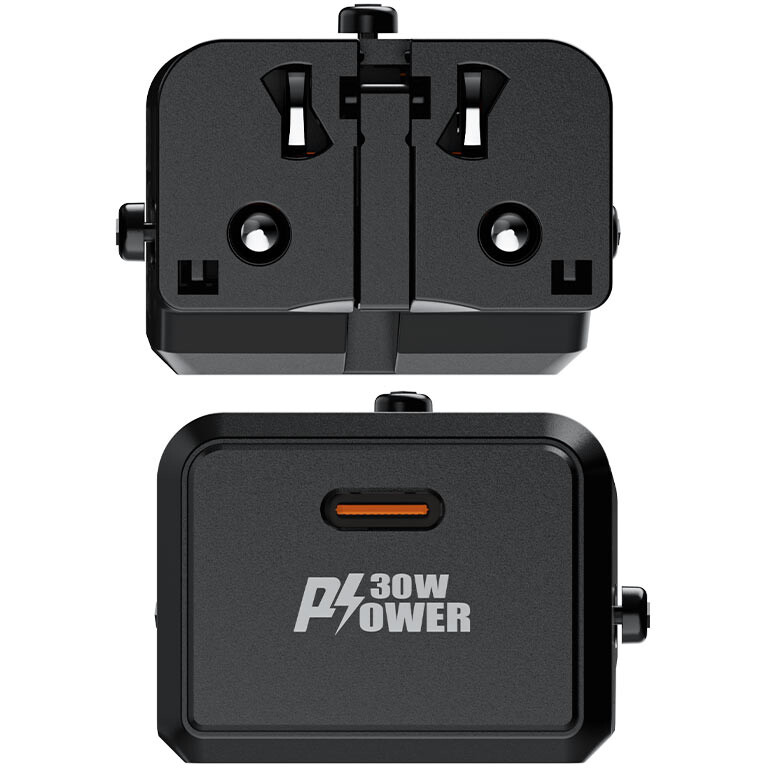 Сетевое зарядное устройство ACEFAST Z7 Black - AF-Z7-BK - фото 3