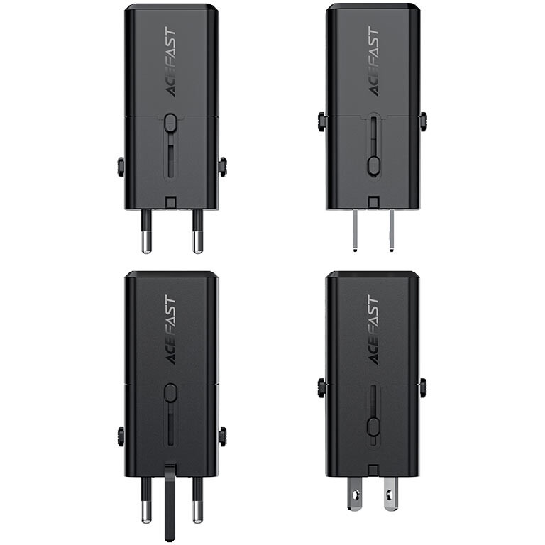 Сетевое зарядное устройство ACEFAST Z7 Black - AF-Z7-BK - фото 5