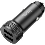 Автомобильное зарядное устройство HOCO Z49 Level Black (6931474795601)