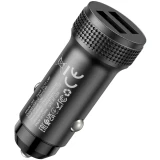 Автомобильное зарядное устройство HOCO Z49 Level Black (6931474795601)