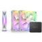 Вентилятор для корпуса NZXT F120 RGB DUO White Triple Pack - RF-D12TF-W1