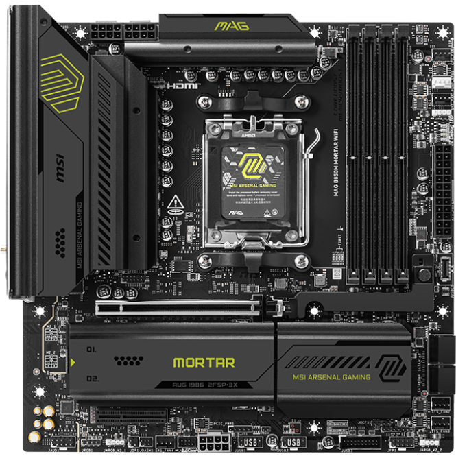 Материнская плата MSI MAG B850M MORTAR WIFI