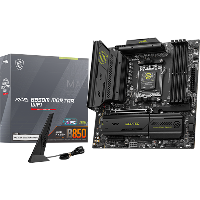 Материнская плата MSI MAG B850M MORTAR WIFI - фото 5