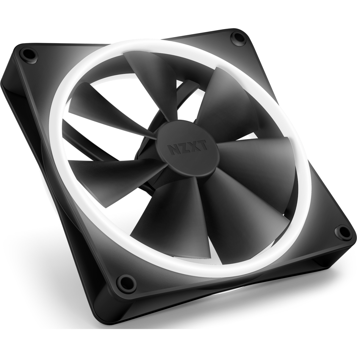 Вентилятор для корпуса NZXT F140 RGB DUO Black (2 шт.) - RF-D14DF-B1 - фото 3