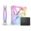 Вентилятор для корпуса NZXT F140 RGB DUO White Twin Pack - RF-D14DF-W1