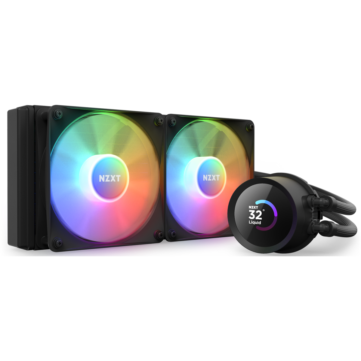 Система жидкостного охлаждения NZXT Kraken 240 RGB Black (RL-KR240-B1)