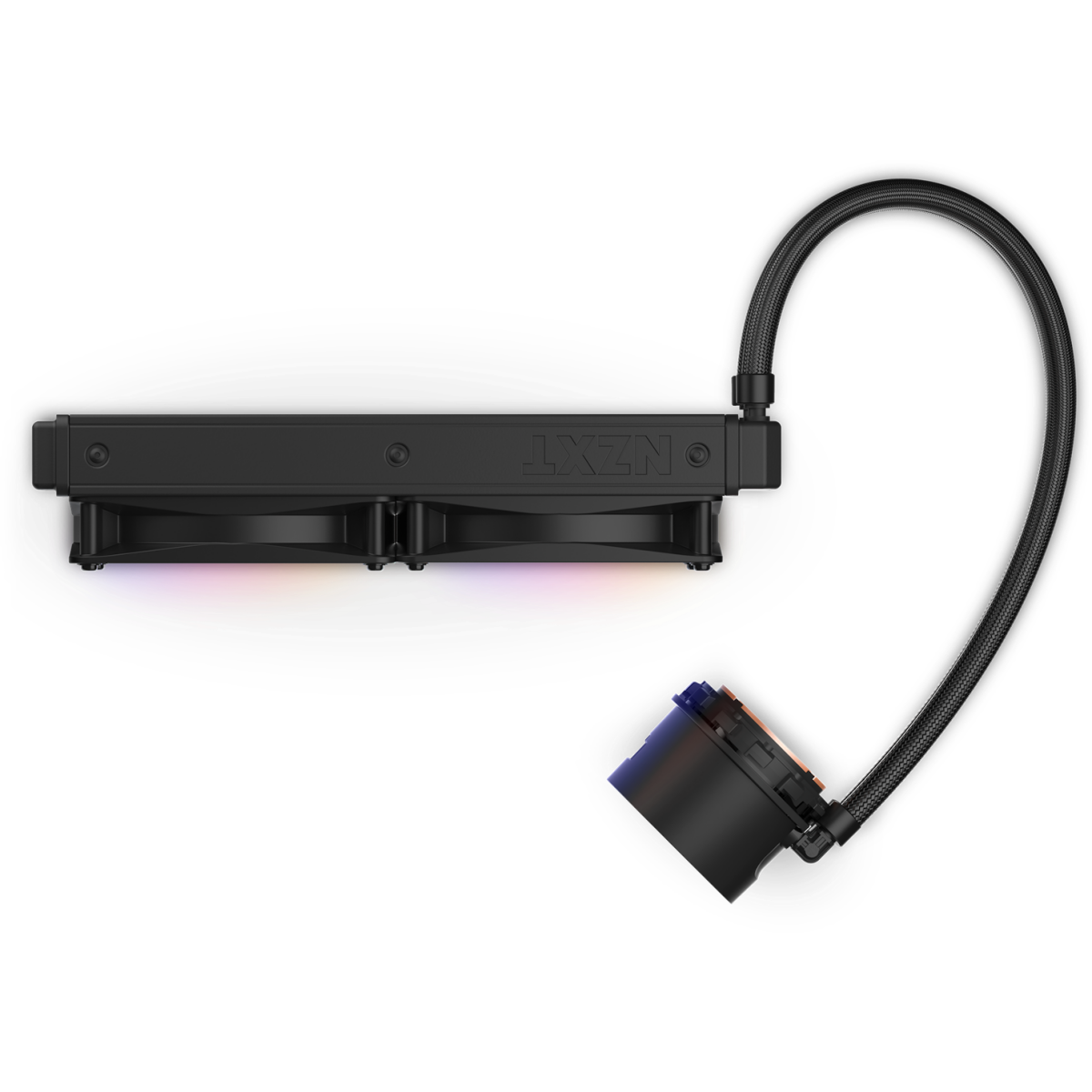 Система жидкостного охлаждения NZXT Kraken 240 RGB Black (RL-KR240-B1) - фото 2