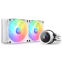Система жидкостного охлаждения NZXT Kraken 240 RGB White (RL-KR240-W1)