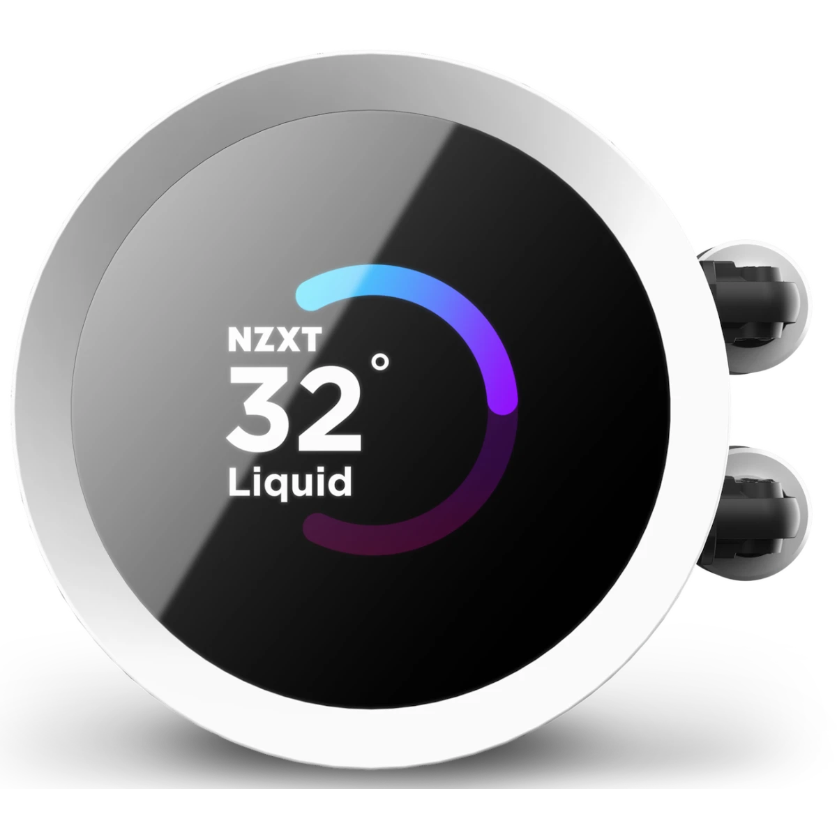 Система жидкостного охлаждения NZXT Kraken 240 RGB White (RL-KR240-W1) - фото 3