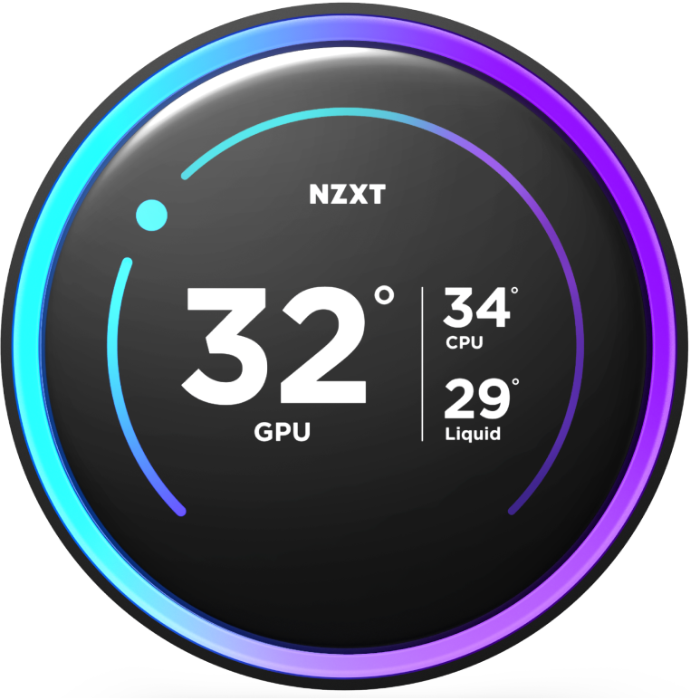 Система жидкостного охлаждения NZXT Kraken Elite 240 Black (RL-KN24E-B2) - фото 3