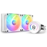 Система жидкостного охлаждения NZXT Kraken Elite 240 RGB White (RL-KR24E-W1)