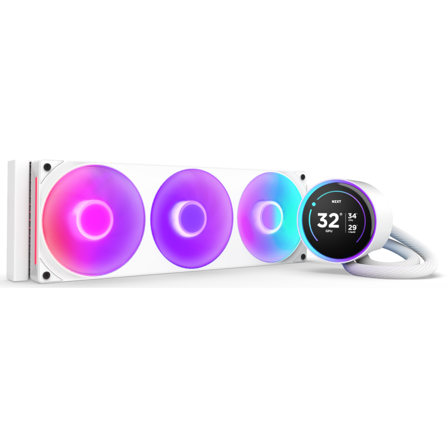 Система жидкостного охлаждения NZXT Kraken Elite 360 RGB (RL-KR36E-W2)