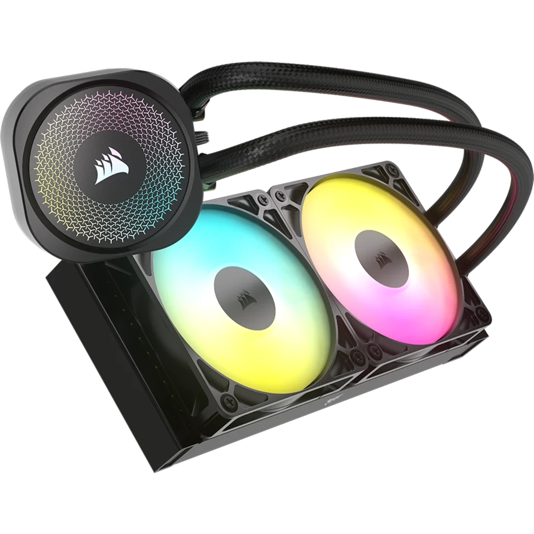 Система жидкостного охлаждения Corsair NAUTILUS 240 RS ARGB Black - CW-9060092-WW - фото 2