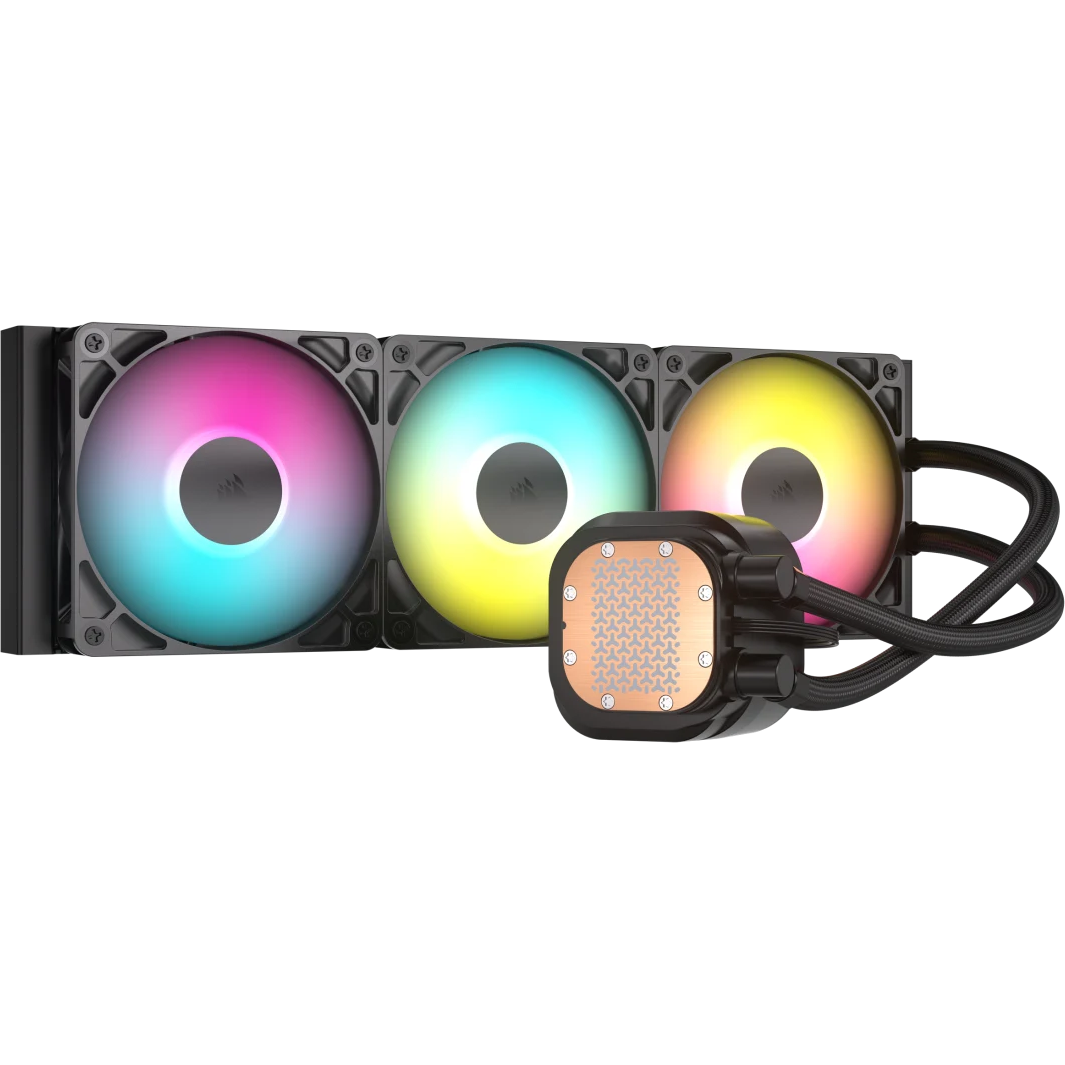 Система жидкостного охлаждения Corsair NAUTILUS 360 RS ARGB Black - CW-9060093-WW - фото 3